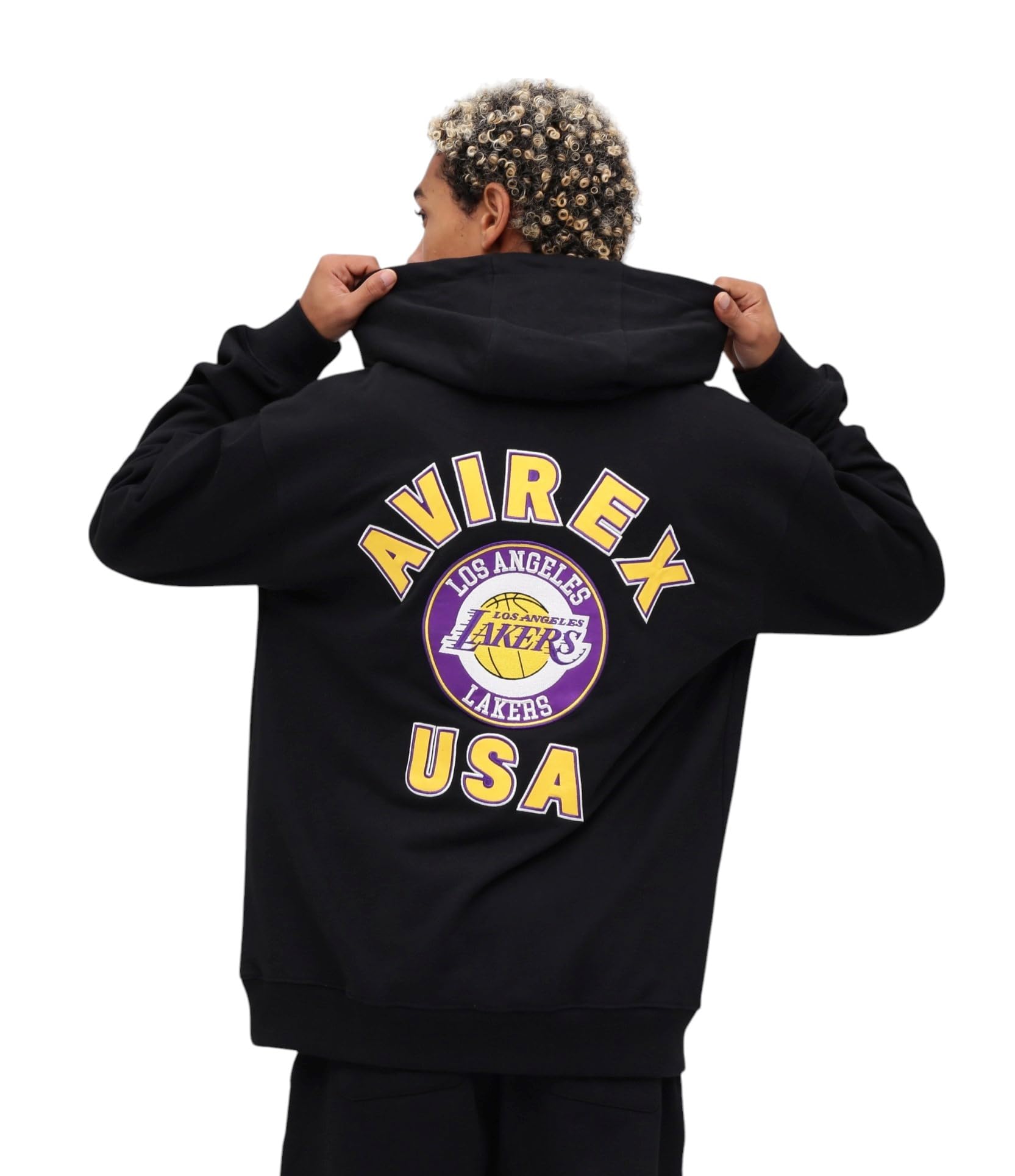 

AVIREX Худи размера НБА, мужское, M, 080, фиолетовое, 783-5131003