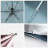 Folding UV Full 6 Sun Silver Folding Umbrella for Mini Umbrella with Storage Perfect for the Rainy or as a Gift Parasol, 99.9% Protection, UPF50+,