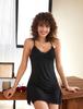 Lingerie Nightgown Sexy Lace Sleepwear Nightgown Half Slip Chemise Lingerie Nightgown Babydoll Sleepshirt [Avidlove] Women's V-neck (S-XXL)