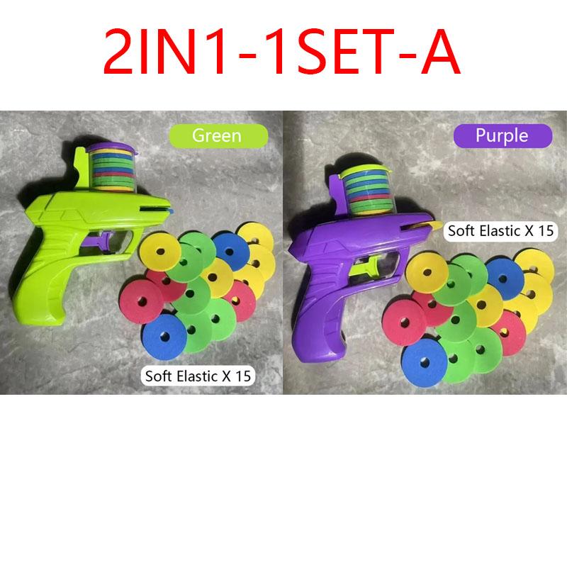 Funny Cat Toy Interactive Launch Pet Training Toy, Teasing Cat Disc Shooters Game For Kitten Flying Disc Shooting Chasing Toys