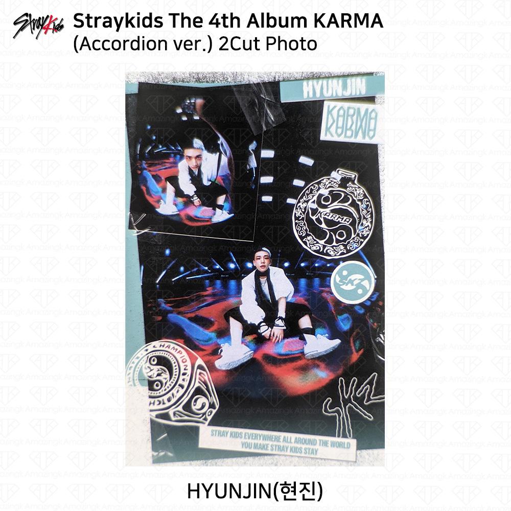 Stray Kids 4. Album Karma wersja Akordeon Oficjalna Fotokarta