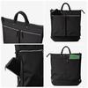 [Heartmade Factory] 3WAY Helmet Bag Tote Bag B4 Colorful Polyester Urban Series FY-0581 (Black)