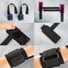 2 PCS Fitness Wristband Exercise Wrist Wrap Strap for Pull Up Weight Lifting Squat Dumbbell Black