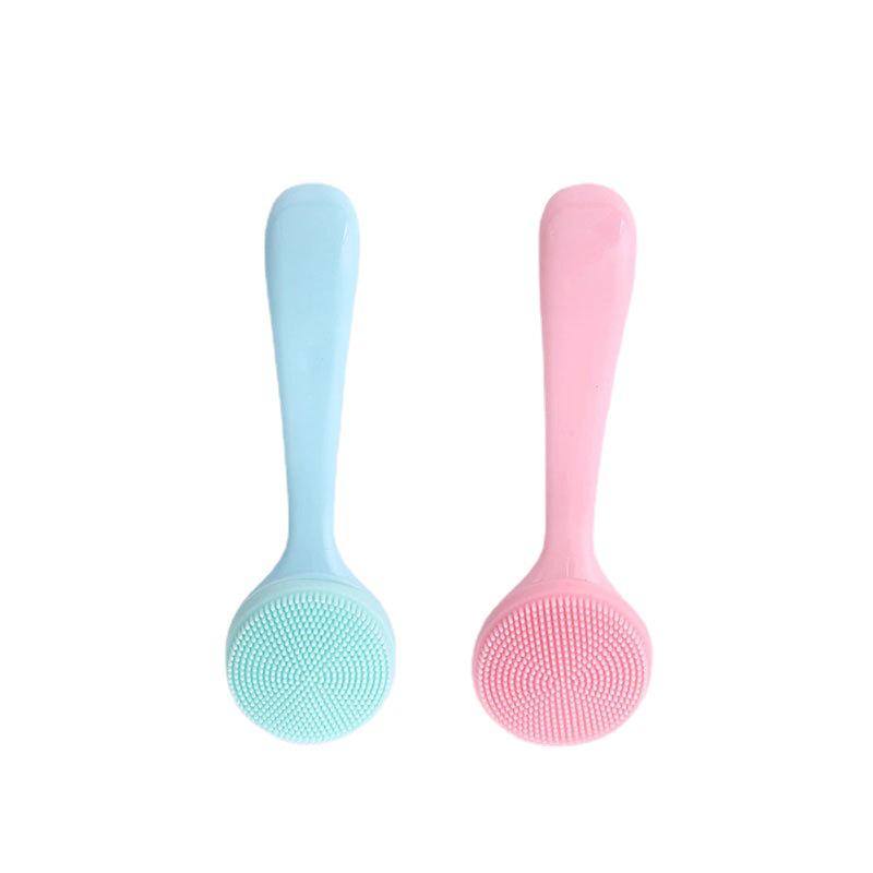 Portable Silicone Facial Cleansing & Makeup Remover Brush - Soft Blackhead Remover Tool