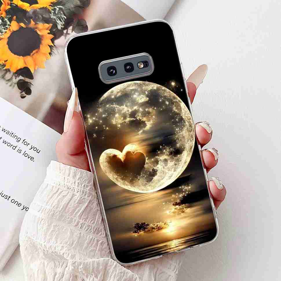 For Samsung Galaxy S10e Case SM-G970 Fashion Bow Flower Soft Silicone TPU Cover For Samsung S10e S10E SM-G970F 5.8" Phone Casing