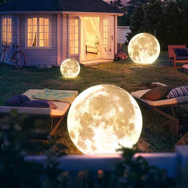 HEIXIE Outdoor Moon Garden Lamp