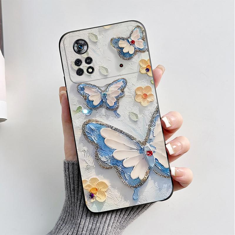 Poco X4 X 4 Pro X4pro Case Cute Cartoon Cat Dog Silicone Soft Cover For Xiaomi Poco X4 Pro 5g Poco X 4 Pro Pocox4 Pro Phone Case