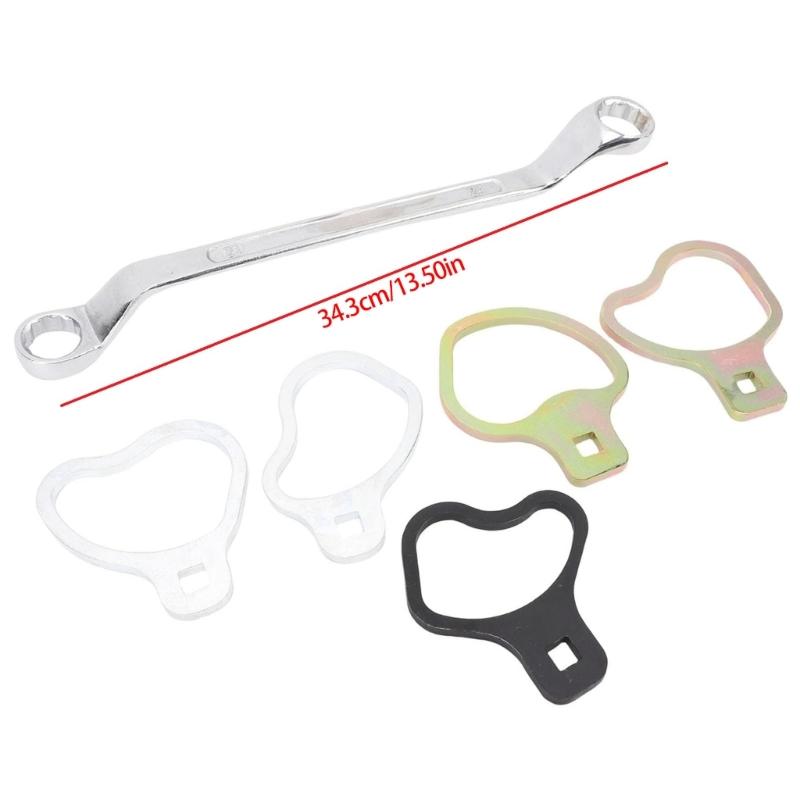 Professional Automotive 41620 Cambers Alignment Tool For Cars Includes 5 Adjustable Holders And Extended 14.5" Wrench