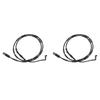 2X Car Rear Axle Brake Sensor Brake Pad Wear Sensor Brake Sensor Line 34356789446 For BMW Z4 E89 2009-
