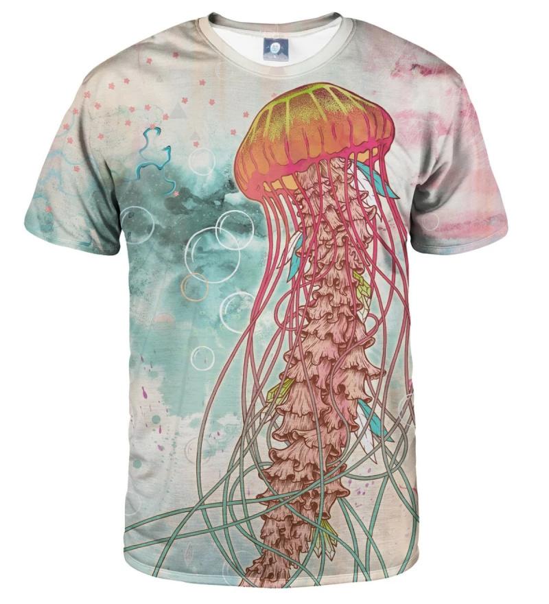 New Hot 3D Printed Luminescent Rainbow Jellyfish T Shirt Graphs Custom Hawaii Shirt Men Shortsleeve Y2k T-shirt Women Clothes S