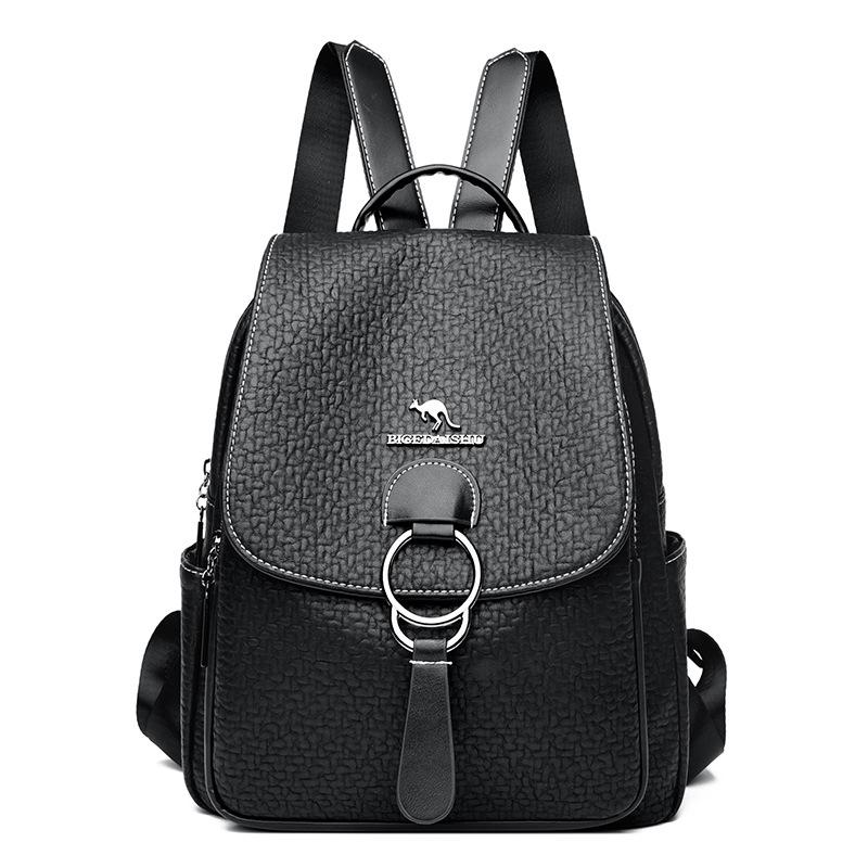 

Женский новый корейский стиль модный противоугонный дорожный рюкзак ощущение высокого класса одна сумка многоцелевой легкий школьный рюкзак