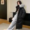 Autumn Winter Thicken Warm Parka Women Casual Sweety Solid Color Big Pocket Loose Hooded Coat Jackets Outwear