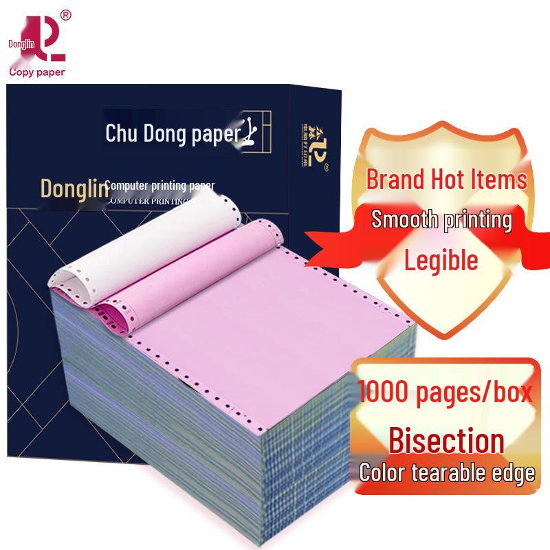 Multi-Part Pinfeed Computer Print Paper: 1-5 Parts, 241 Voucher Listings