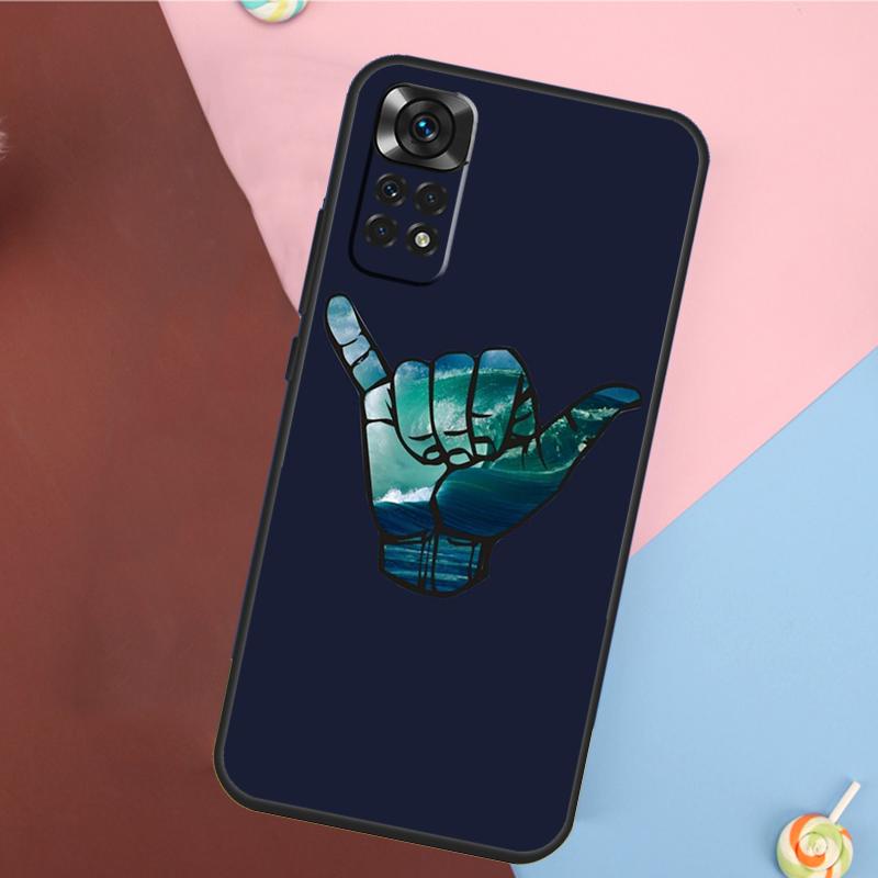 Surfer Surf Hang Loose Cover For Xiaomi Redmi Note 14 13 Pro 12 11 9 10 9S 10S 11S 12S Redmi 14C 10C 12C 13C Case