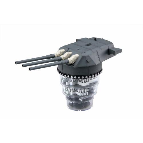 

Fujimi Model 1/200 Коллекционная серия оборудования №. 1 Башня главного калибра 46 см/94 тип, тройная, линкор Ямато, цветная пластиковая модель, Оборудование 1