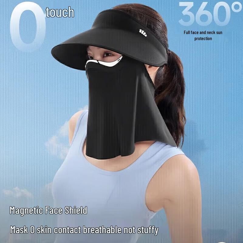 Beneunder Magnetic Full Face Sun Protection Hat