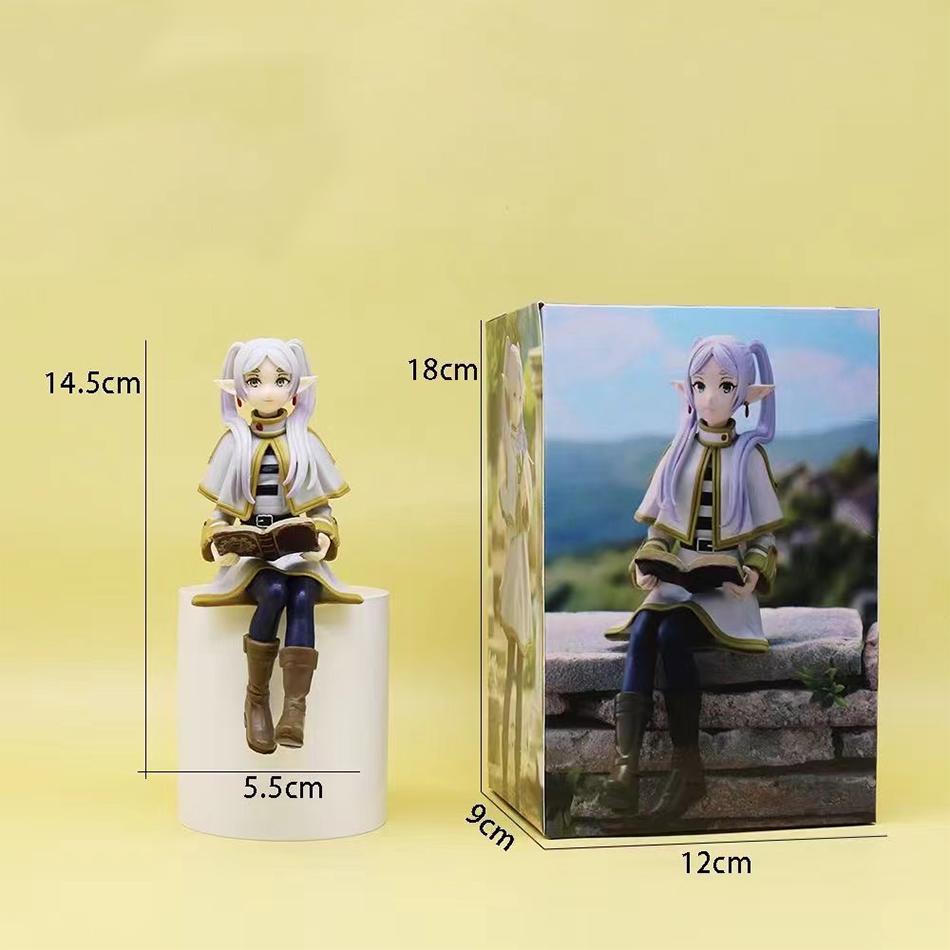 14cm Zarážka na nudle Sousou no Frieren Anime Dívka Figurka Frieren: Beyond Journey's End Akční Figurka Sběratelský Model Hračky