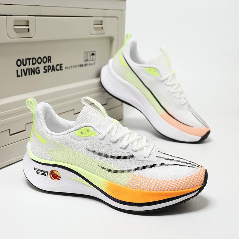 Roter Hase 7Pro Jahr des Drachen Limitierte Reibungs-Sound Laufschuhe Lugao Qualität Atmungsaktives Mesh Sport Freizeitschuhe Herren