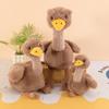 Big Eyes Ostrich Plush Toy Creative Design Wild Animal Doll Ostrich Plush Doll  Backpack Hanging
