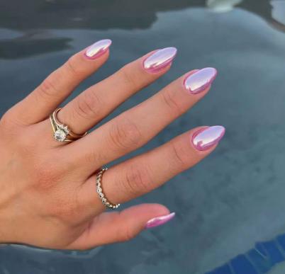 Pcs Medium Long Press Nails, Full Cover Artificial Nail Set 59 for Women