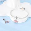 100 Copper Perfume Headphones Pink Princess Daily Charm Bead Charms Bead Charms Compatible With 3mm Authentic Bracelets Fine Do It Yourself Jewellery