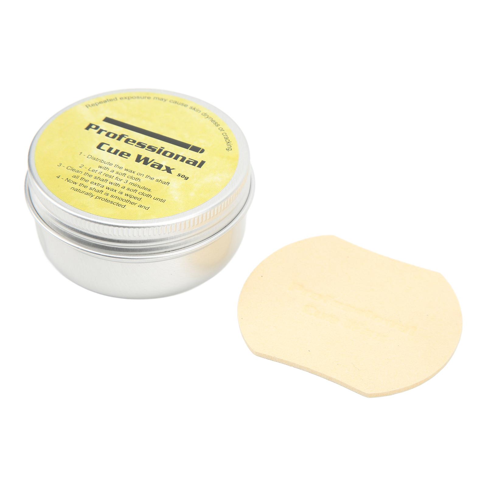 

Pool Cue Wax Silky Shaft Wax Shaft Maintenance Wax Special For Wooden Pool Cue Shafts