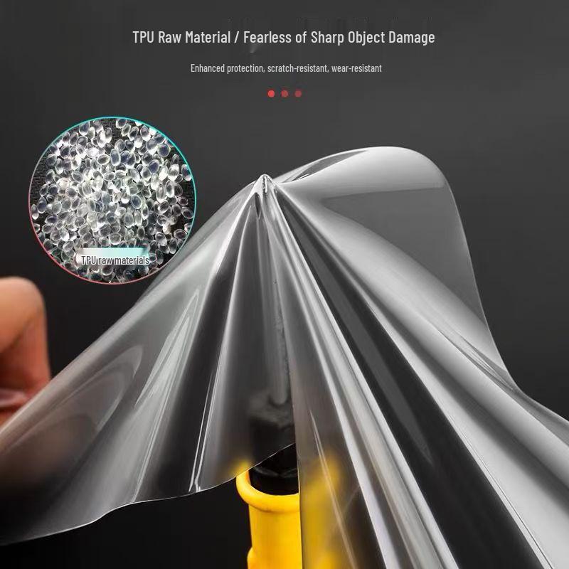 Compatible Smoked Headlight Film for Lexus ES200/IS/NX200/RX300 - Light-Controlled Color-Changing