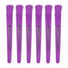 12pcs Makeup Duckbill Hair Clip Hairdressing Partition Sectioning Clips (Blue Purple)