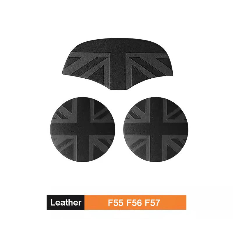 

3 шт. Автомобильная подставка под стакан с водой Нескользящий кожаный коврик Держатель Мат Для MINI Cooper F54 F55 F56 F57 F60 Countryman Clubman Аксессуары