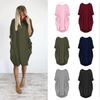 Elegant Women Stretch Loose Baggy Jumper Tops With Pockets For Perfect Party Look