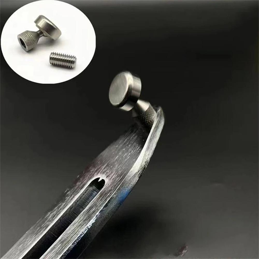 Car Dent Leveling Hammer Repair Tool Titanium Alloy Lever Joint Steering Head 1×