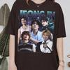 Vintage K-Pop Gruppenmitglied T-Shirt, Retro 90er Bootleg Grafik T-Shirt, Kpop Merch, K-Pop Idol Hommage T-Shirt, Unisex K-Pop Streetwear