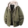 Brand New Hooded Warm Jacket Men Casual Hooded Jackets Multi Pocket Waterproof Trend Style Jacket Windproof Men New Jacket