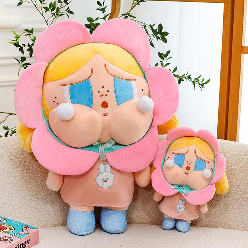 30/45Cm Jucărie de Pluș Popmart Crybaby Sad Club Kawaii Păpuși Umplute Anime Drăguț Plângăcios Desen Animat Pernă Decor Acasă Cadouri de Ziua de Naștere