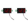 1-10Pcs 2 Wires Mini Digital Voltmeter LED Display DC 5V-30V 0.28 Inch DC Digital Voltage Tester Meter Power Voltage Detector