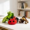 Funny Six Series Insects Plush Toys Realistic Simulation Animal Doll Simulation Ladybug Spider Dolls Birthday Gifts For Children