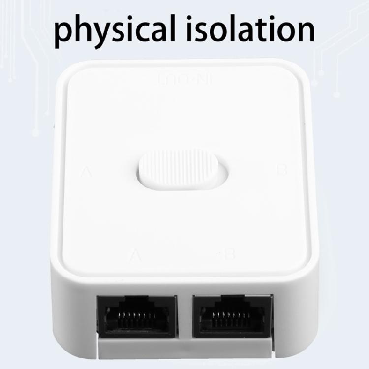 2-Port 10/100/1000Mbps Netzwerk RJ45 LAN CAT6 Netzwerk-Switch für Switch