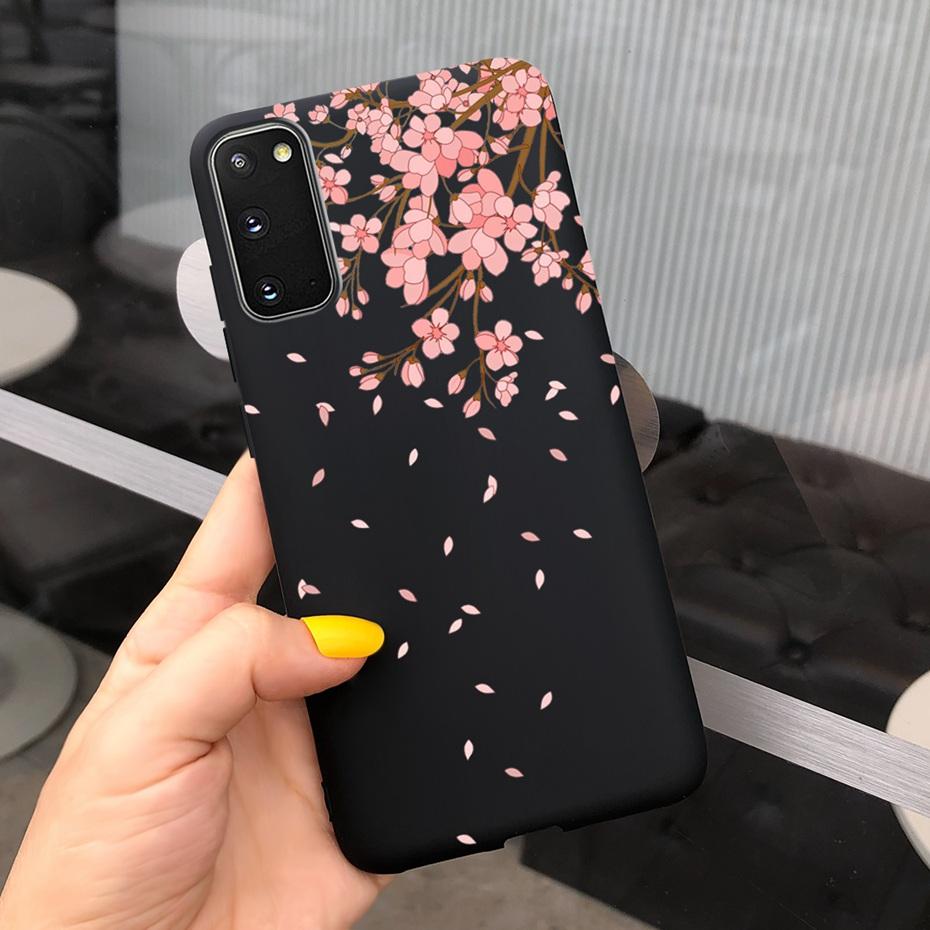 For Samsung Galaxy S20 5G S20+ Case Cover Fashion Soft Silicone Macaroon Phone Cases For Samsung S20 FE S 20 Plus S20Plus Funda