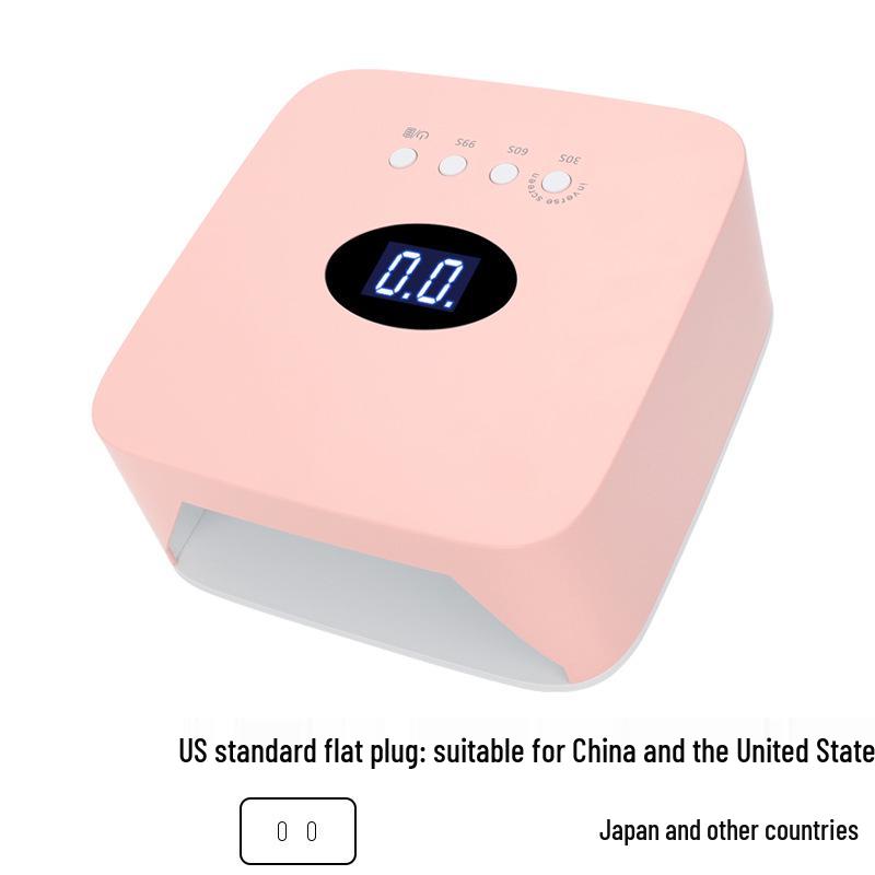 Cordless LED Nail Lamp: Fast-Drying, Rechargeable & Portable Nail Dryer for Nail Art Therapy