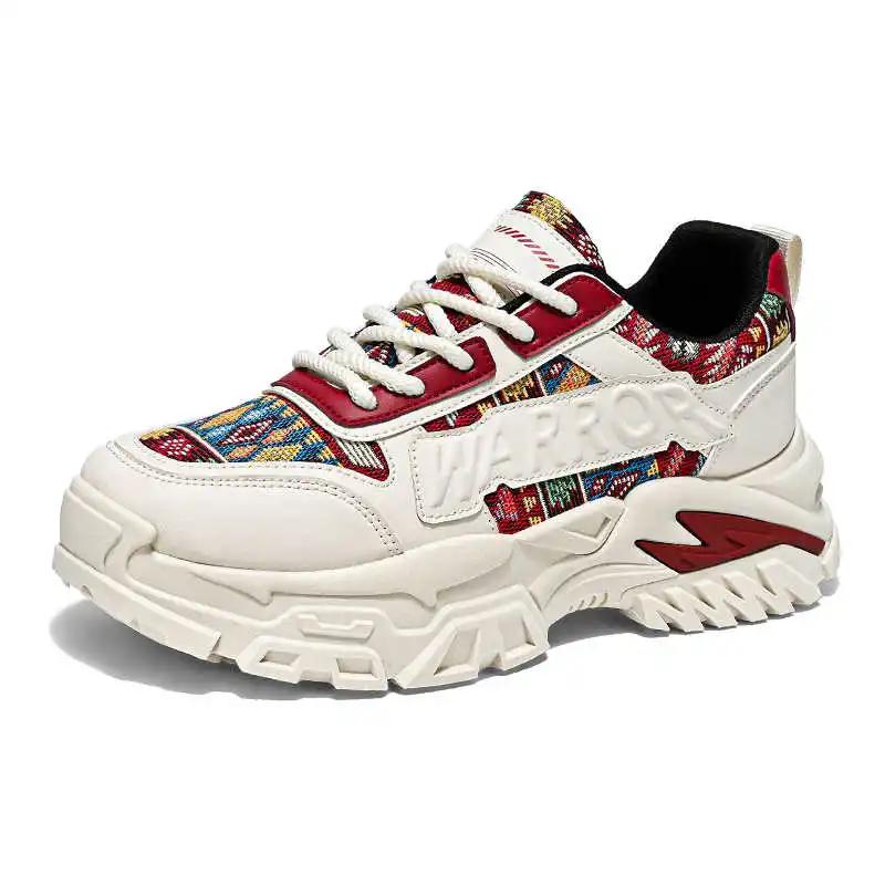 Fashion Height Up Thick Bottom Mens Loafers White Man Boots Shoes Sneakers High Top Men Sport Affordable Price Brand Name