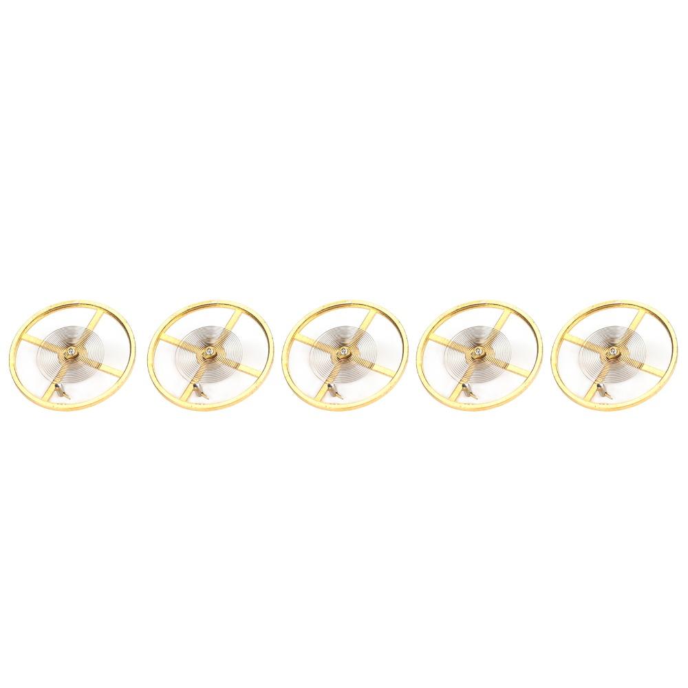 5Pcs Golden Watch Movement Parts Alloy Watch Accessories Watch Repair Parts Watch Repair