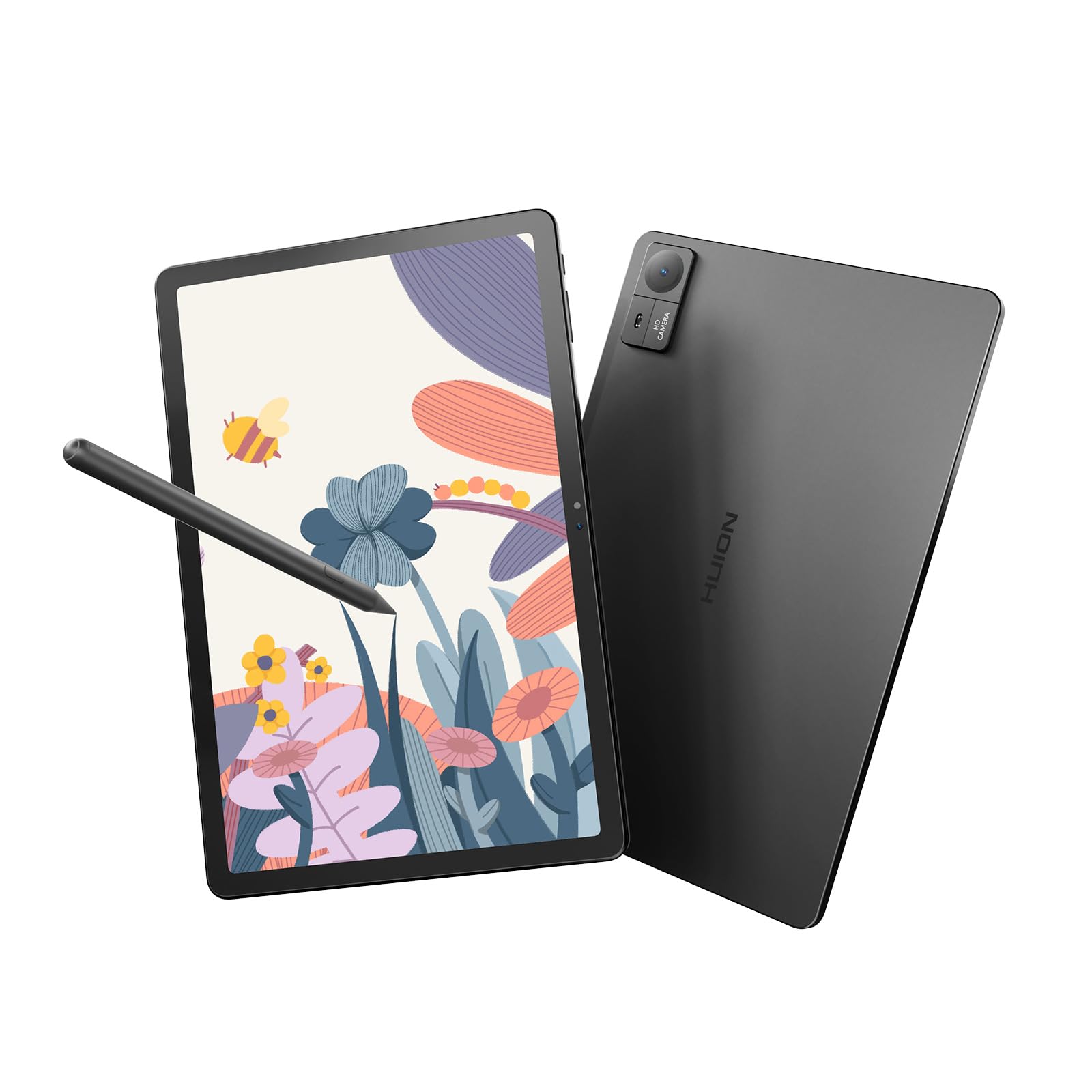 

HUION Kamvas Slate 11 Малювання 90 Гц Оновлення ОС Android 8000 мАг Bluetooth Без комп ютера Сірий Планшет, 10,95-дюймовий, Частота, Роздільна здатність 19201200, 8 ГБ+128 ГБ+1 ТБ