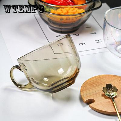 Ins stile nordico marrone set di tazze da colazione tazza di latte tazza di acqua tazza di farina d'avena tazza di caffè per la casa