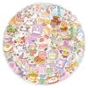 62PCS Dessert Bear Cartoon Stickers for Journals, Laptops, Backpacks, and More.