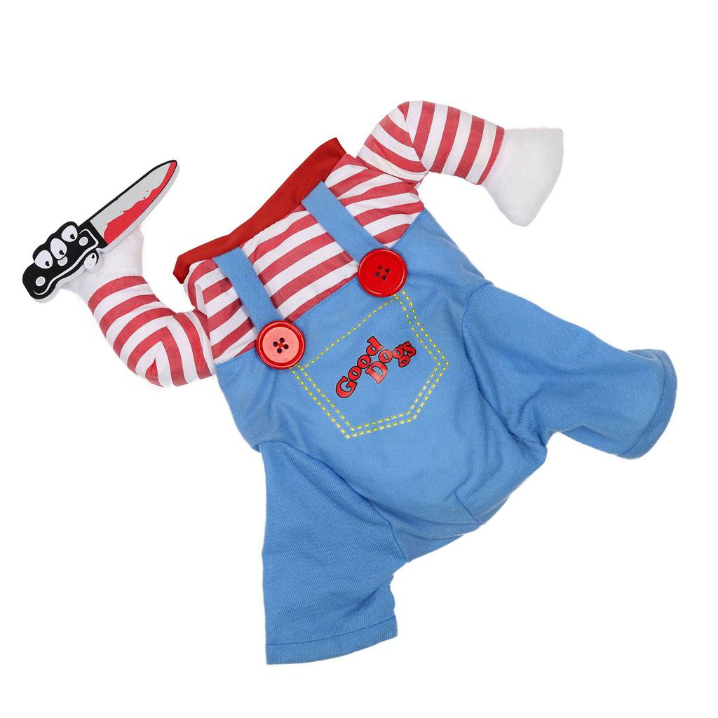 Zabawne stroje dla lalek i psów Jasne kolory Miękkie wygodne stroje dla psów Cosplay na Boże Narodzenie Halloween