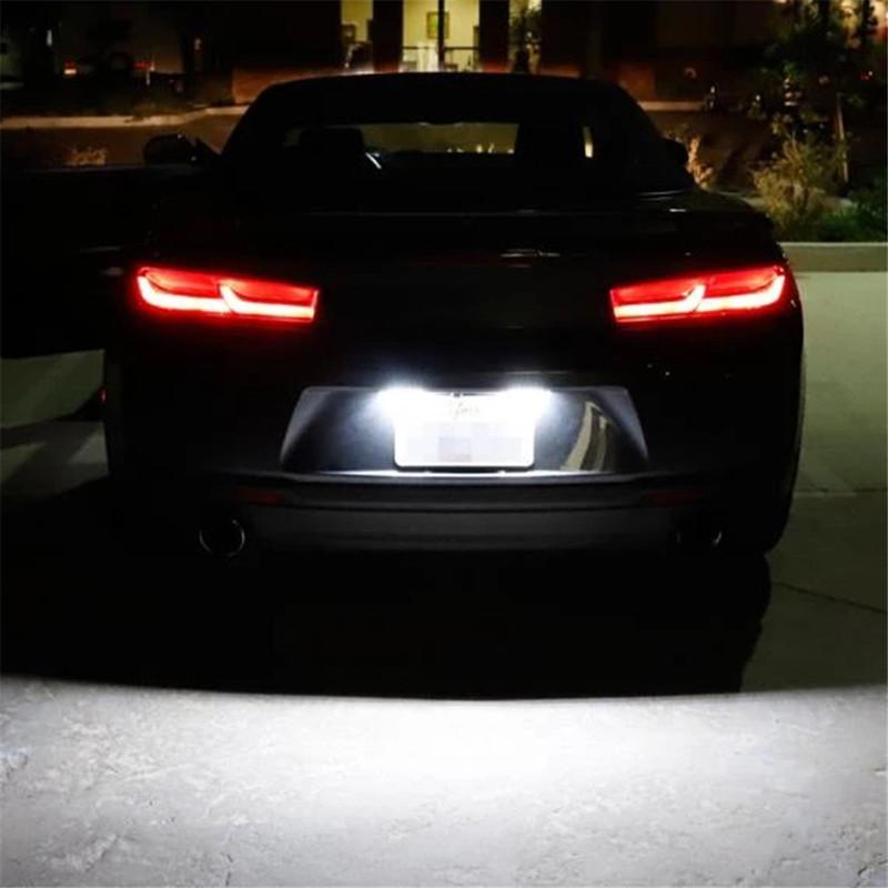 2Pcs LED License Plate Lamp Kit For Chevrolet Cruze 2010-2015