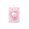 Estuche para tarjetas con parche de cuero oficial de BTS BT21 CHEERY BLOSSOM Auténtico