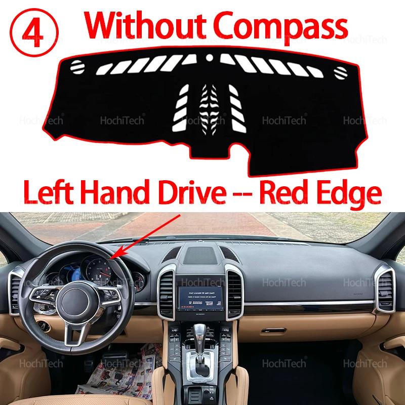 Car Dashboard Cover Avoid Light Pad Trument Platform Cover Mat Carpet for Porsche Cayenne 958 GTS 2010 2011 2012 2013-2016