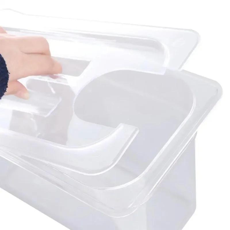 6L Multifunctional Sous Vide Container Slow Cooker Accessory BPA-Free PC Plastic Durable Easy Clean