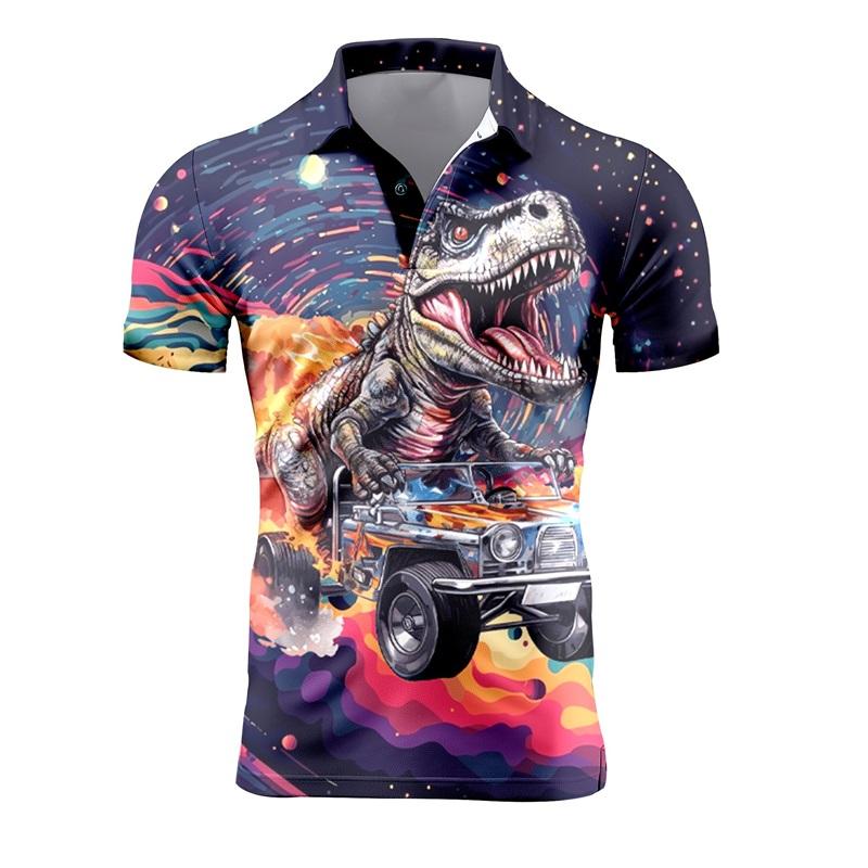 Funny Short Sleeve Polo Shirts 3d Full Print Flower T Shirts For Unisex Summer Casual Oversized Tee Shirt Tops